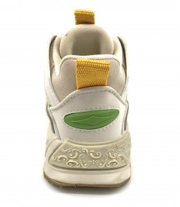 PU Upper Thick Soled Swivel Buckle Sports Skateboard Shoes