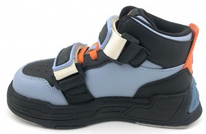 Children Fashion High-Top Magic Tape Platform Soled Comfortable Skate Shoes