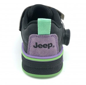 Kids Black Fashion Outdoor Street Skate Board Shoes