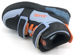 Children Fashion High-Top Magic Tape Platform Soled Comfortable Skate Shoes