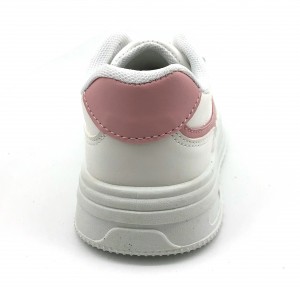 Children Classic Fashion Trend PVC Sole Shoelace Skate Shoes