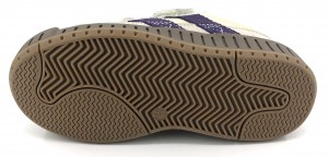 PU Fabric Shoelace Thick Sole Rubber Kids Skate Shoes