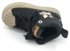 Boys Girls Mid Top Star Fasion Canvas Shell Head Skate Shoes