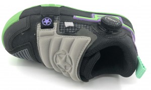 Kids Black Fashion Outdoor Street Skate Board Shoes