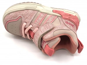 High Top Pink Girls PU Casual Student Campus Sports Skateboard Shoes
