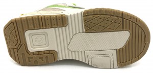 PU Upper Thick Soled Swivel Buckle Sports Skateboard Shoes