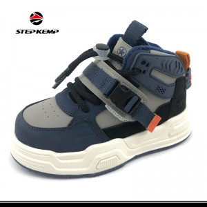 Custom Breathable Children Comfortable High-Top Sports Skate Shoes