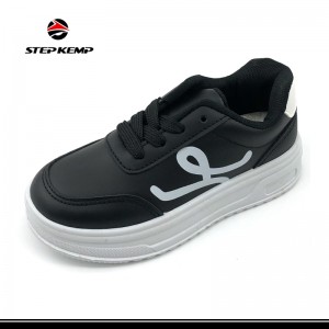 Simple Totem Fashion Trendy Outdoor Kids Skate Board Shoes