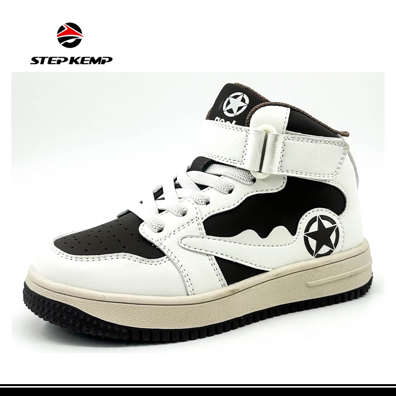 Outdoor Fashionable High-Top Non-Slip Casual sneakers For Girls And Boys
