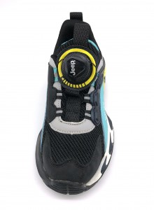 Mesh Breathable Jogging Shoes Swivel Buckle Casual Kids Sneaker