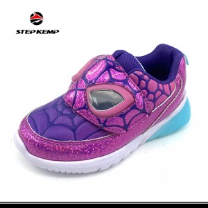 Child Flat Sneaker Kid Sport Shoes Girl Boy Spider-Man Lovely Shoes