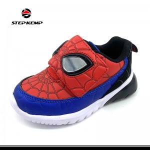 Child Flat Sneaker Kid Sport Shoes Girl Boy Spider-Man Lovely Shoes