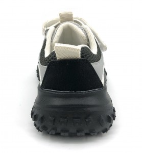 Thick Sole Daddy Shoes Magic Tape Mesh Breathbale Kids Running Shoes