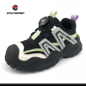 High Quality Fashion Rubber Non Slip Sole Kids Running Shoes