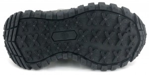 Black/White Mesh Breathable Swivel Buckle Classic Kids Running Shoes