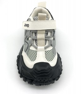 Thick Sole Daddy Shoes Magic Tape Mesh Breathbale Kids Running Shoes