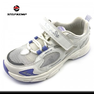 Spring Kids Sneakers Children Casual Slip-on Mesh Breathable Sport Shoes