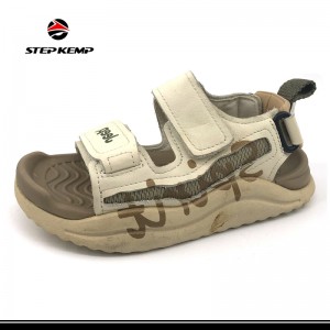 Summer Quick Dry Kids Magic Tape Unisex Beach Sandals