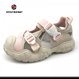Fashionable Custom Non-Slip Rubber Children Classic Buckle Sandals