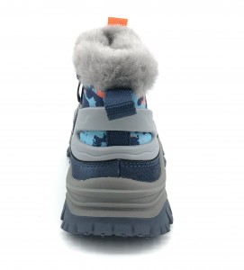 Boys High Quality Footwear Warm Plush Lining Winter Boots