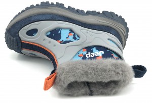 Boys High Quality Footwear Warm Plush Lining Winter Boots