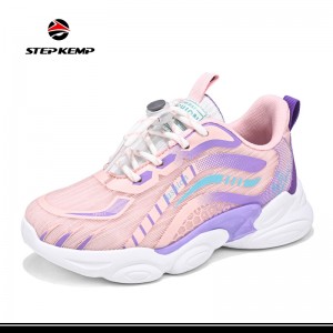 Custom Anak Fashion Mesh Sepatu Olahraga Casual Sneaker