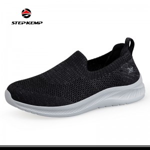 ស្បែកជើងកវែងស្បែកជើងសម្រាប់នារី Soft Outsole Running Sport Shoes