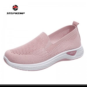 Women’s Breathable Slip on Sock Shoes Ladies Fashion Gym Sport Trainer Sneakers