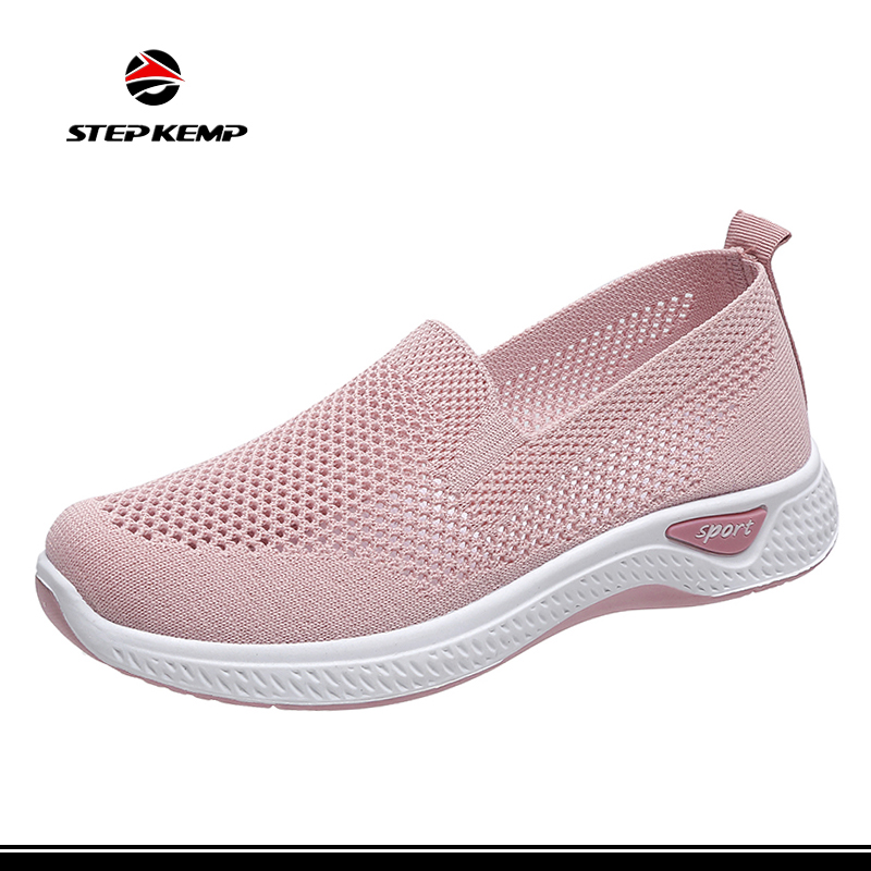 Women’s Breathable Slip on Sock Shoes Ladies Fashion Gym Sport Trainer Sneakers