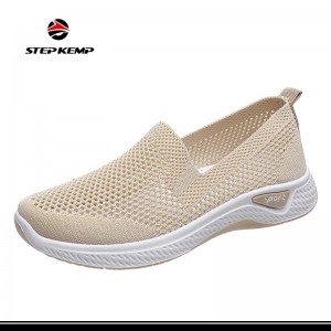 Pambabaeng Breathable Slip on Sock Shoes Ladies Fashion Gym Sport Trainer Sneakers
