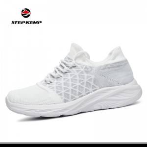 Dames Flyknit Upper Gym Sports Shoes Unisex Running Sneaker Shoes