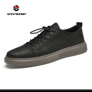 Men’ s Casual Shoes Leather Dress Sneakers Business Casual Shoes for Men