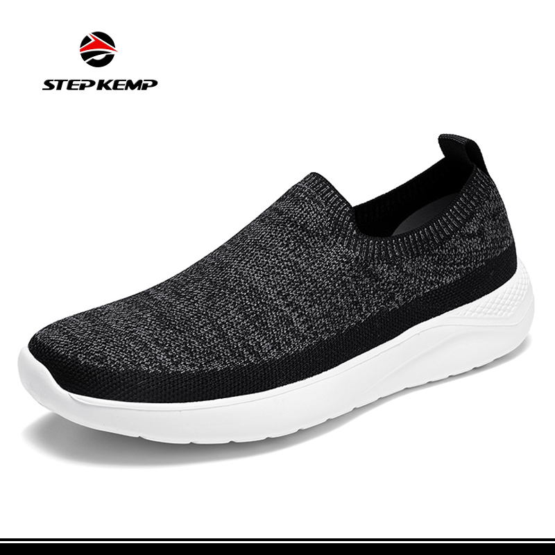Mens Non Slip Casual Loafer Flat Outdoor Sneakers Walking Shoes