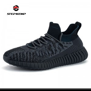 O máis novo tecido de punto Yeezy Sports Sneakers Zapatillas de correr