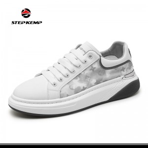 Sabbin Sabbin Kayayyakin Kayayyakin Kaya PU Rubber Outsole Flat Casual Skate Shoes