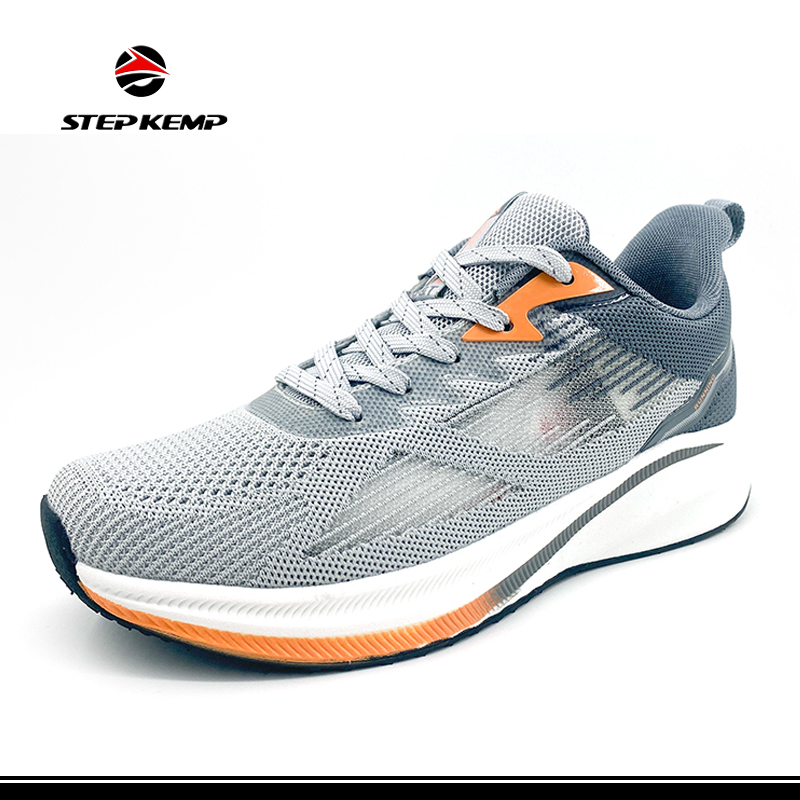 נעלי אימון טניס קלות משקל ללא החלקה לחדר כושר נעלי ספורט רשת נושמות להליכה