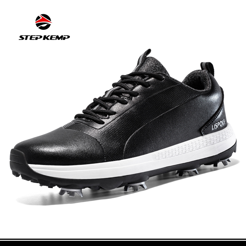 Chaussures de sport de golf en plein air à rotation automatique rapide et à ongles détachables