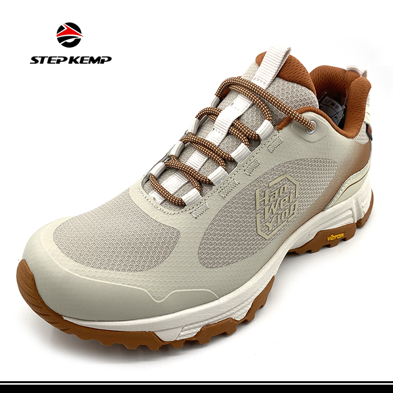 Men′s Breathable Comfortable Hiking Running Sneakers