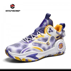 New Casual Fashion Basketball Shoes Breathable and Wear-Resistant Sports Sneaker