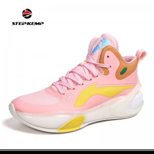 Hoetla Mariha Boleng bo Phahameng ba MD Unisex Sneakers Lightweight Basketball Shoes