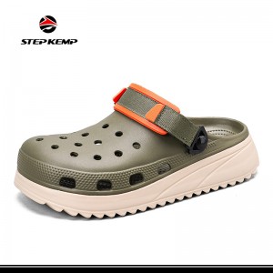 Batho ba baholo Mens Garden Clogs Classic Slippers Slip ho Quick Drying Sport Sandals