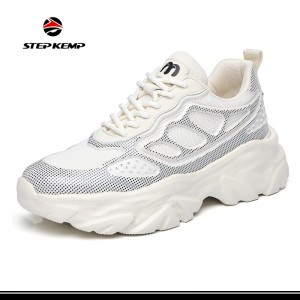 Slip On Walking Shoes per l'omi Sneakers da corsa di moda - Calzature in mesh traspiranti leggere