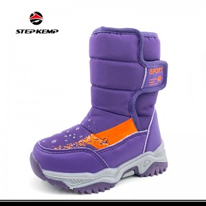 Grils Boys Winter Cold Weather Water Resistance Warm Snow Boots