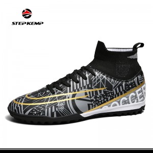 Unisex Soccer Cleats Professional High-Top Spikes Training Sfootball Shoes