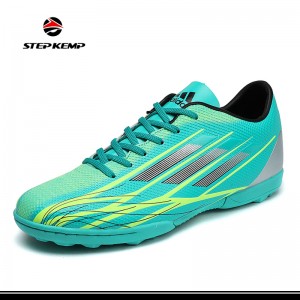 Unisex Soccer Professional Grip Rubber Outsole Anti-Skid Football Shoes