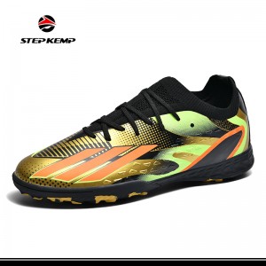 Unisex Low Top Spike Rubber Breathable Football Soccer Training Nsapato