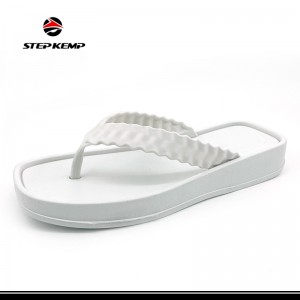Ladies Shower Beach Pool Faleta'ele Flat Slides Flip Flop Shoes