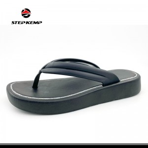 Mga Kaswal nga Tsinelas sa Kababayen-an nga Mahumok nga Gaan nga Anti-Slip Shower Beach Pool Slides Shoes
