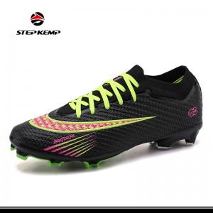 Firm Ground Grass Turf Cleats Indoor Soccer Football Sports Boots Shoes