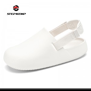 Garden Clogs Mens Womens Garden Shoes Arch Support Summer House Slippers Sandals Breathable Slip On Home Shoes Indoor Outdoor Mules